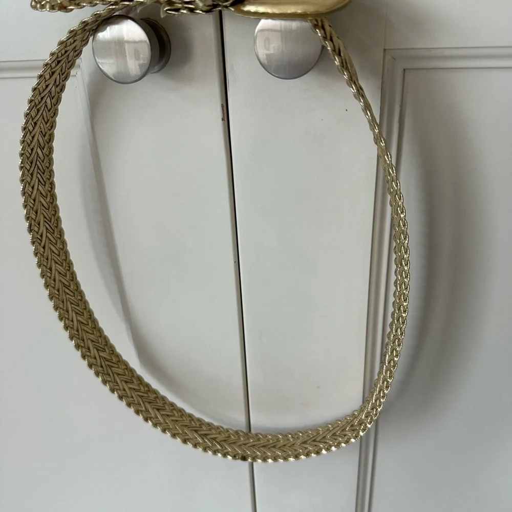 Elegant Gold Braided Belt - Picture 3 of 3